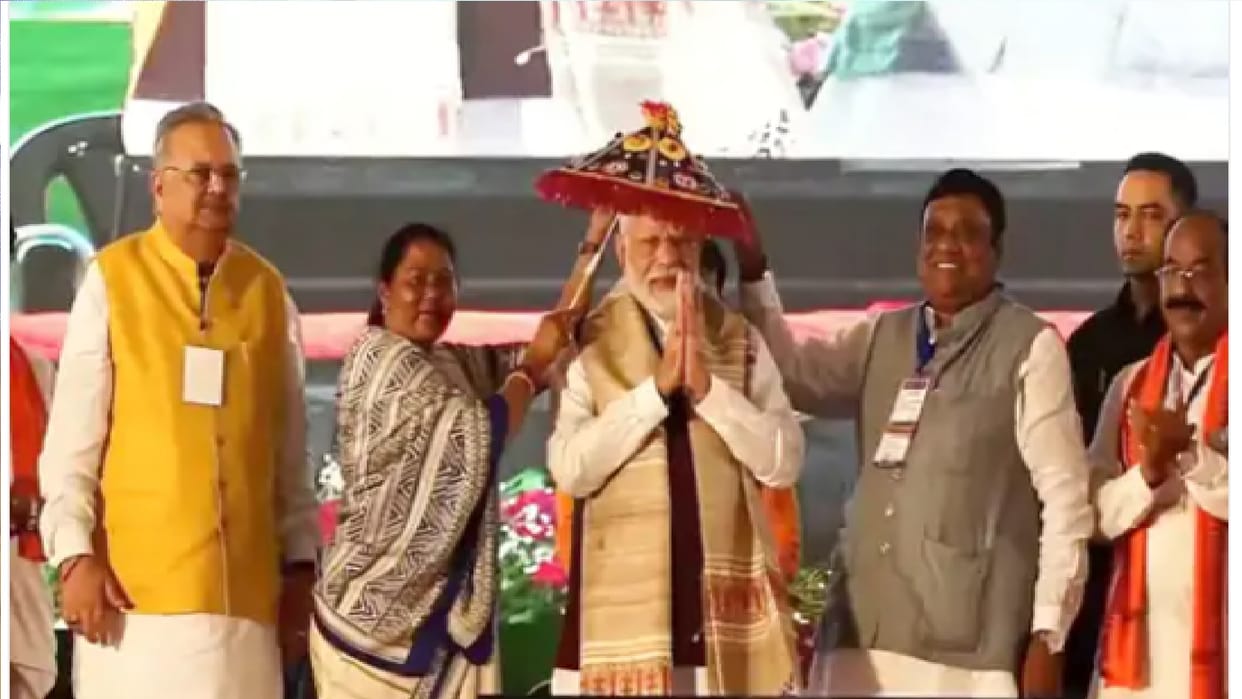 PM modi Chhattisgarh visit, said Those who promised prohibition are doing scam in liquor