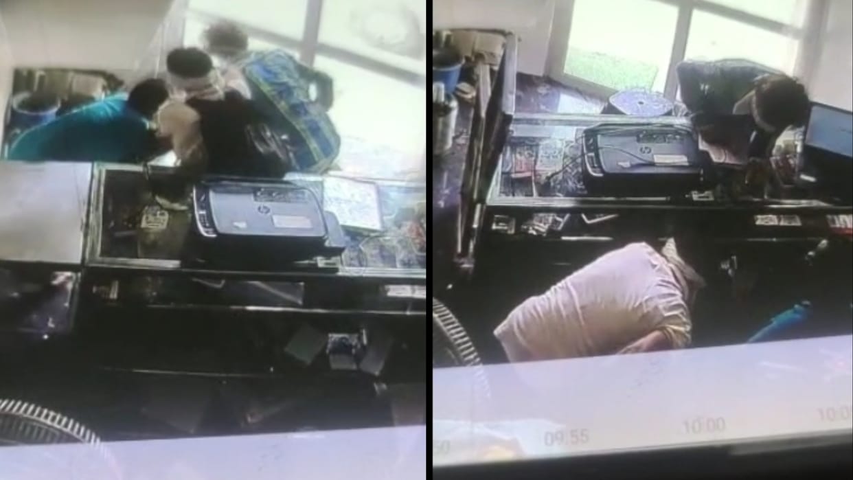 Masked bikers shot shopkeeper and looted Rs 25000 and two mobile phones in Rohtak
