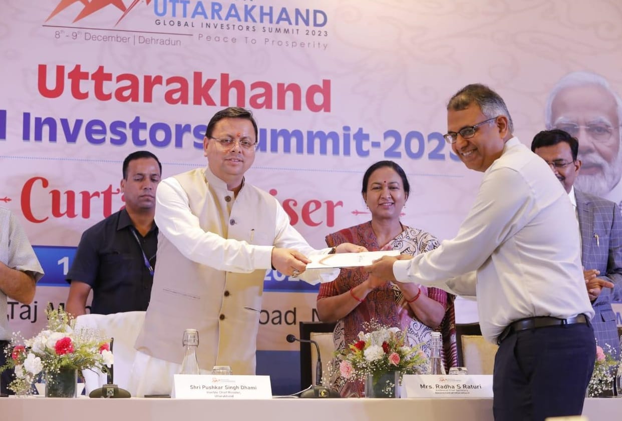Curtain raiser of Global Investor Summit Uttarakhand held in Delhi
