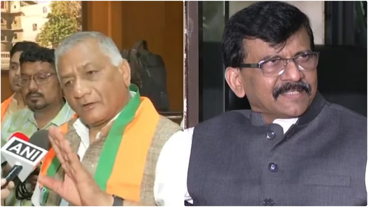 Anantnag Encounter: Government and opposition against cricket with Pakistan, VK Singh Sanjay Raut statement