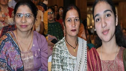 amar ujala medhavi chhatra samman samaroh shimla: someone took a selfie, someone was seen shaking hands and ta