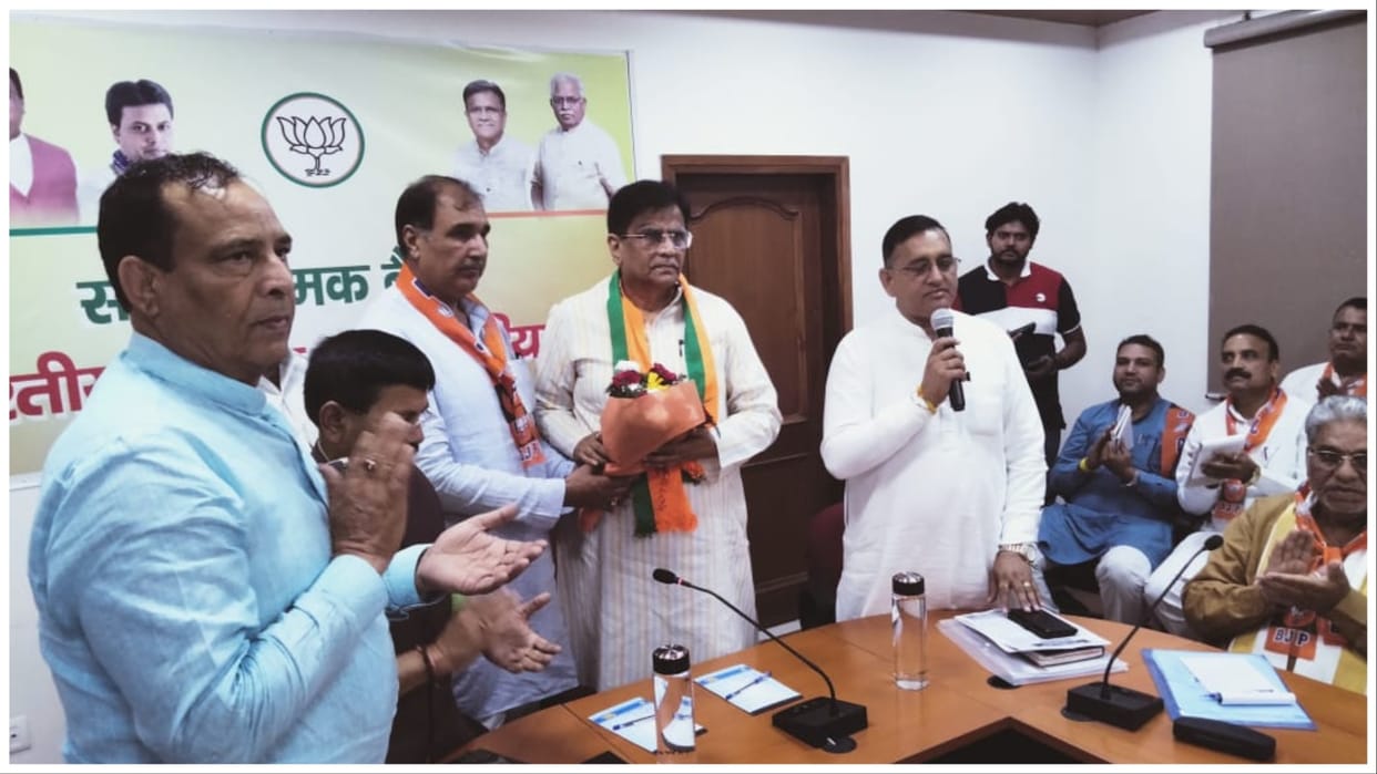 Haryana: Review of works in organizational meetings of BJP in Rohtak