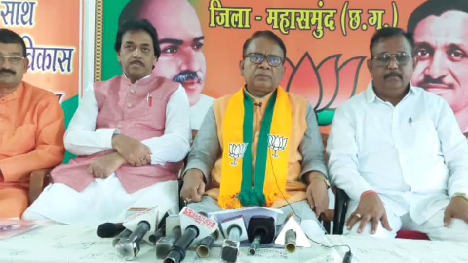 Narohari Mahato said BJP will win all seats of Mahasamund