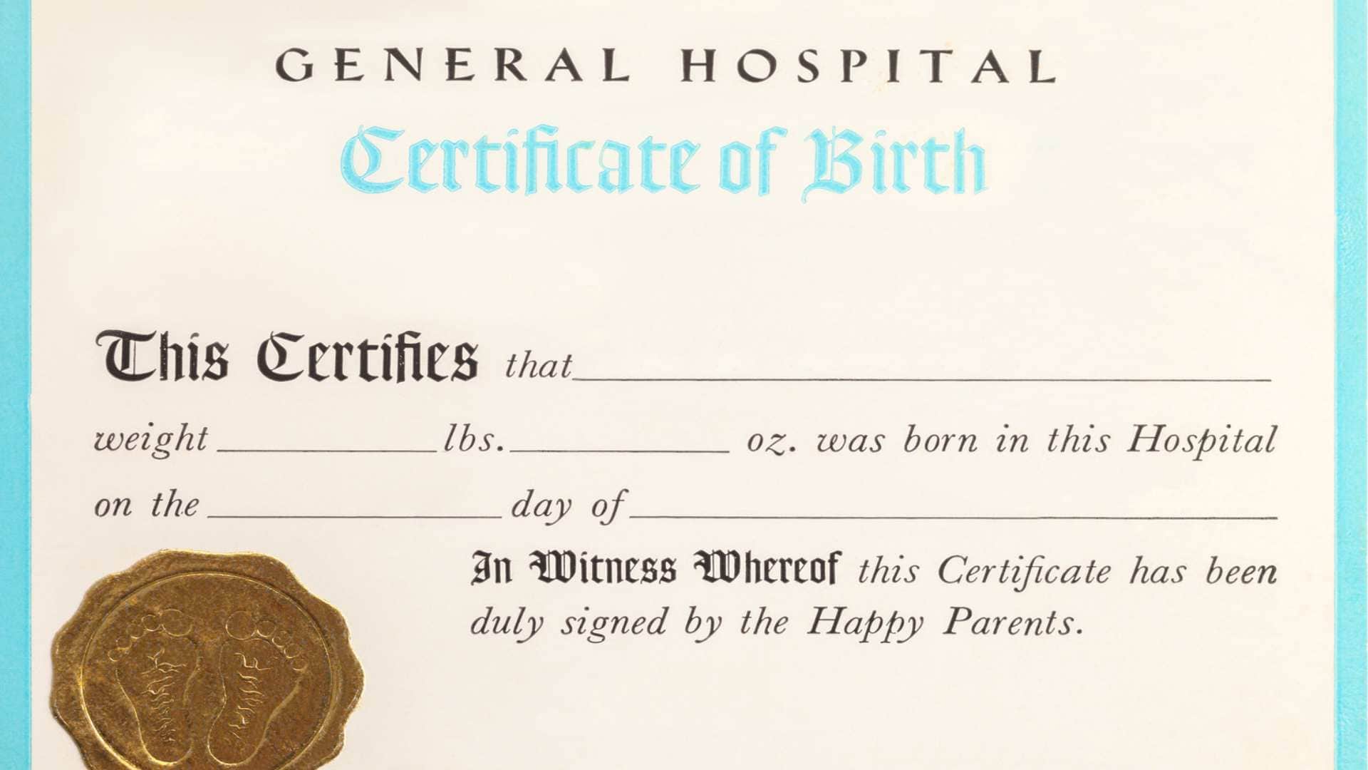 Birth Certificate to be single document for Aadhaar card and driving license etc