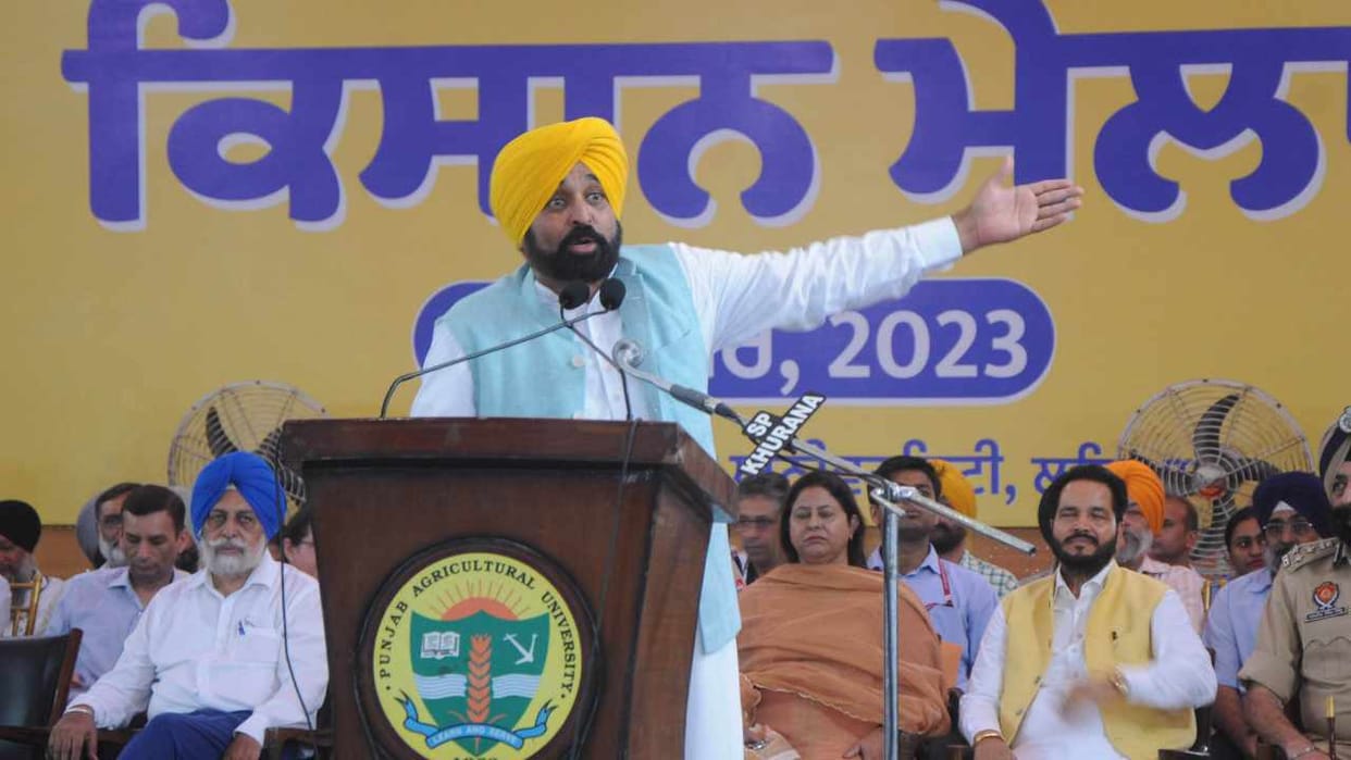 Punjab CM Bhagwant Mann said central govt should immediately withdraw ban imposed on export of Basmati