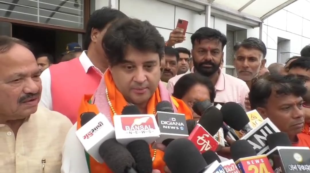 Jyotiraditya scindia on India alliance