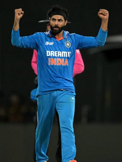 Ravindra Jadeja Story Struggle Personal Life Style Ravindra Jadeja Journey Net Worth Rivaba IND vs AUS WC 2023