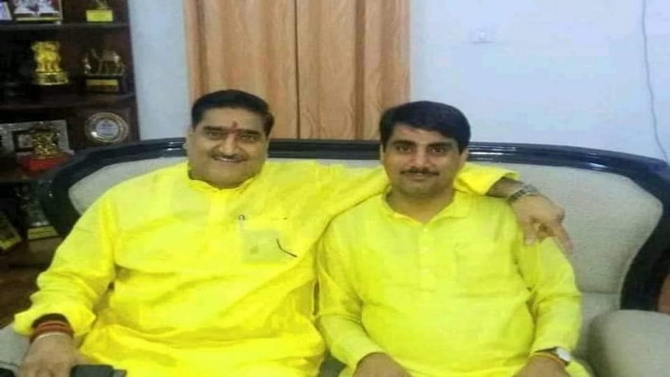 Krishnapal Singh Lala became Aligarh BJP Jiladhyaksh and Rajeev Sharma became Mahanagar adhyaksh