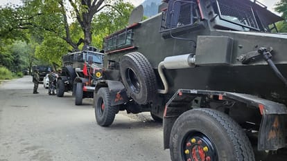 Anantnag Encounter Updates: Jammu And Kashmir Police, Gunfight Drone Attack on Terrorist, Search Operation
