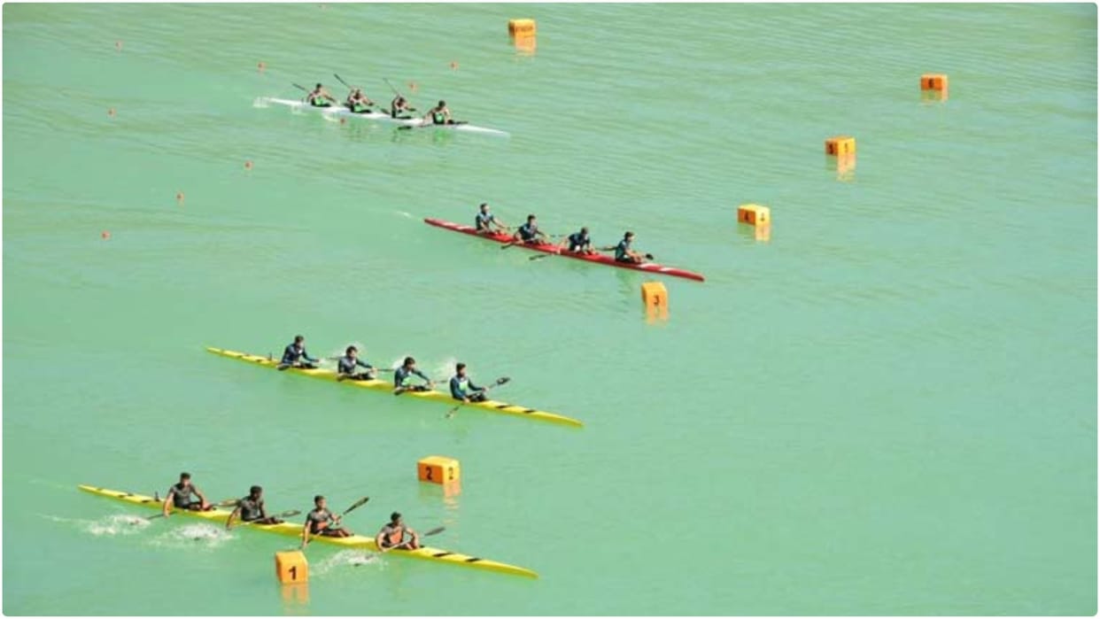 Water Sports Cup: Water Sports Cup begins in Tehri Lake, competition will run for four days