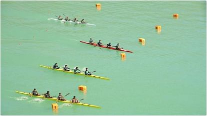 Water Sports Cup: टिहरी झील में वाटर स्पोर्ट्स कप का आगाज, चार दिनों तक चलेगी प्रतियोगिता Water Sports Cup: Water Sports Cup begins in Tehri Lake, competition will run for four days