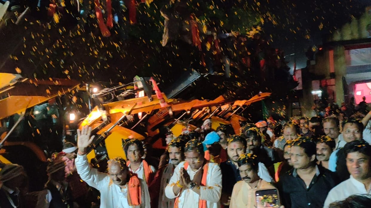 BJP's Parivartan Yatra reached Balod