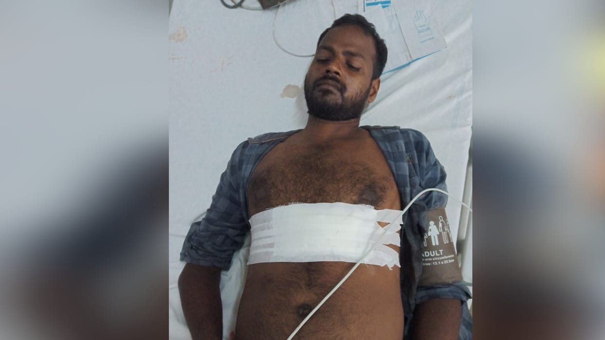 Bullet removed from the stomach of the youth injured in Kaushambi triple murder case