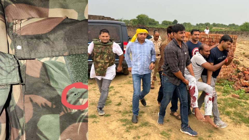 History sheeter shot inspector and SWAT incharge in encounter in Mathura surrounded and caught