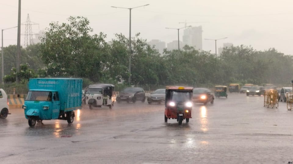 noida rain temperature also decreased along with decrease in air pollution