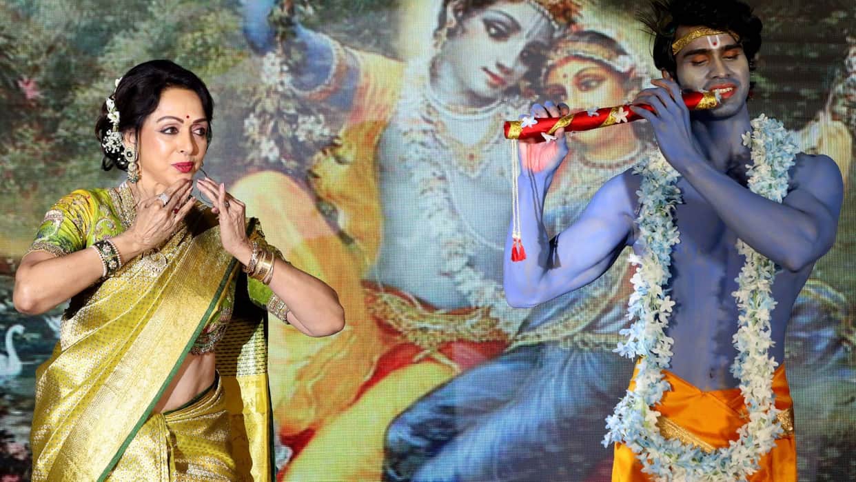 Hema Malini aims to promote Vrindavan temples history culture through coffee table book chal man vrindavan