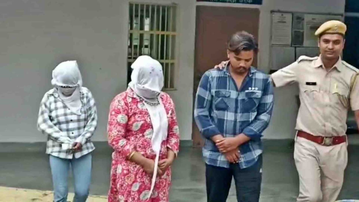 A broker along with two women arrested from the spa center in Kankroli