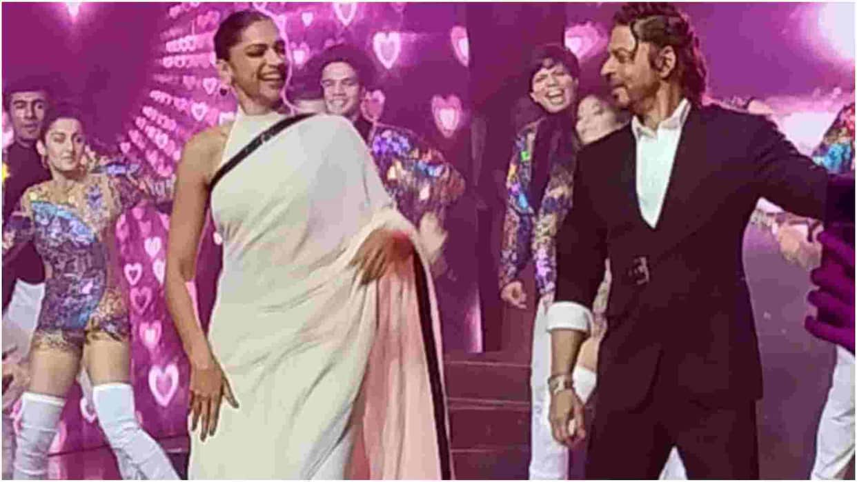 Jawan Success Press Conference turns Fans Meet Anirudh makes Shah Rukh Khan Deepika Padukone Dance