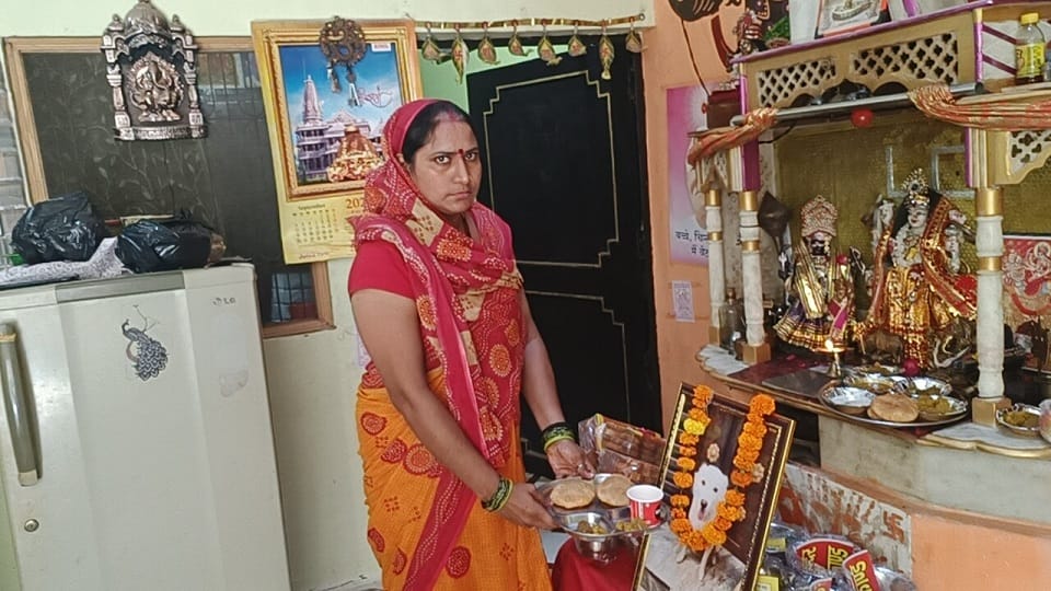 Havan and feast at Dog Moti Terahvin