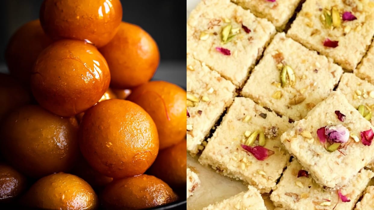 Hartalika Teej 2023 simple sweet dish recipe in hindi milk cake recipe gulab jamun recipe