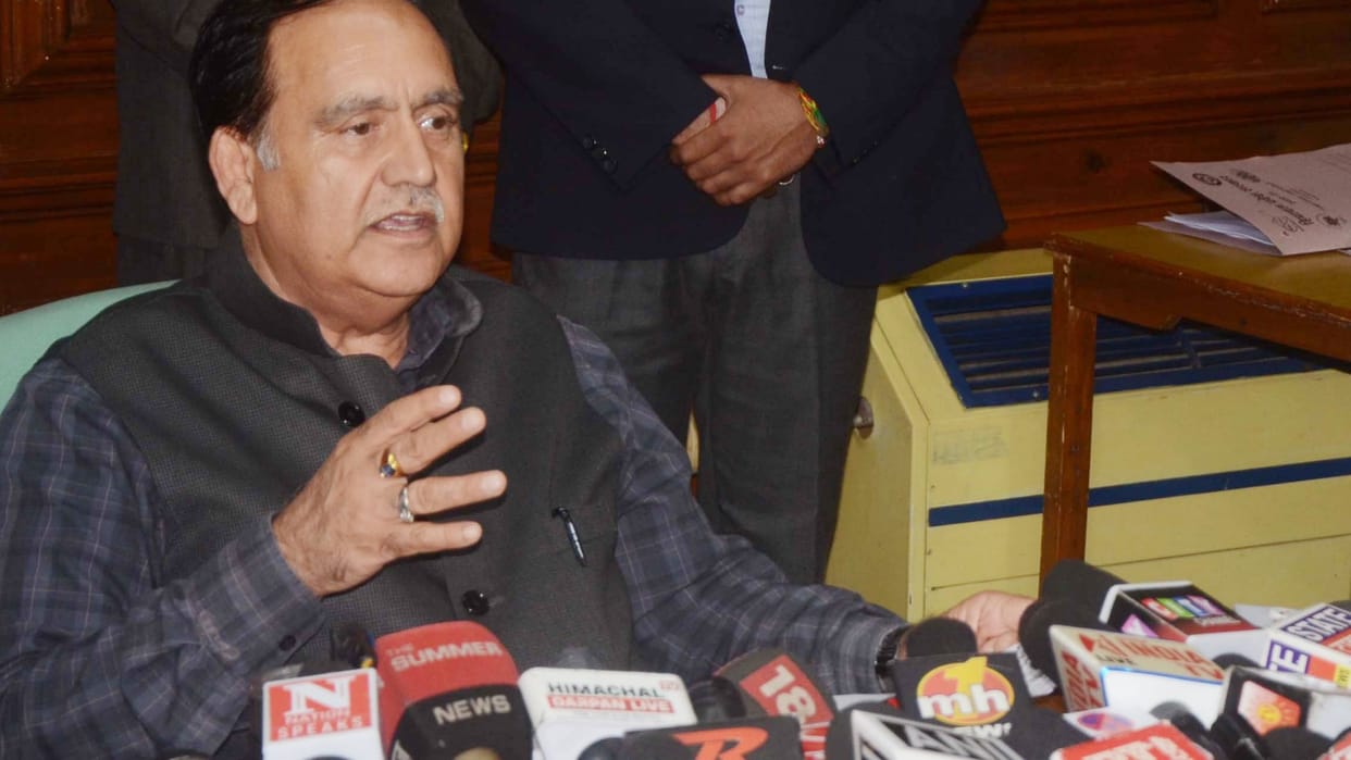 Himachal Pradesh Monsoon Session Speaker Kuldeep Pathania calls all party meeting