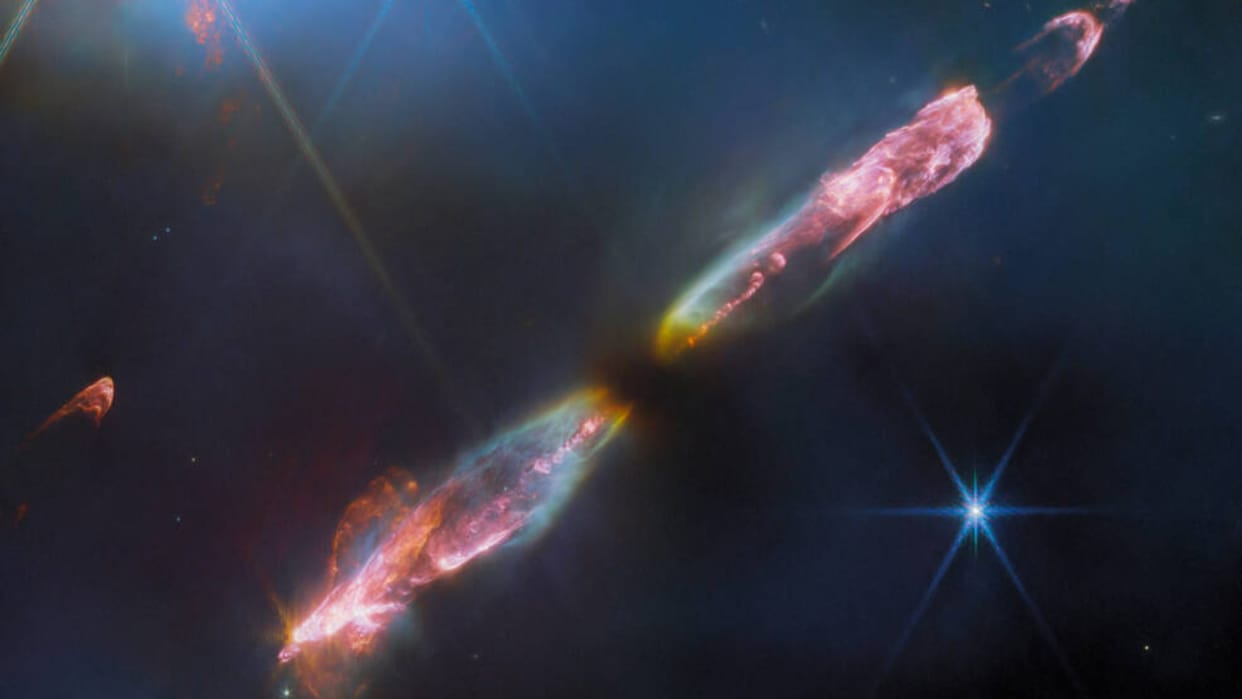 NASA's James Webb Telescope captures rare image of a newborn sun-like star