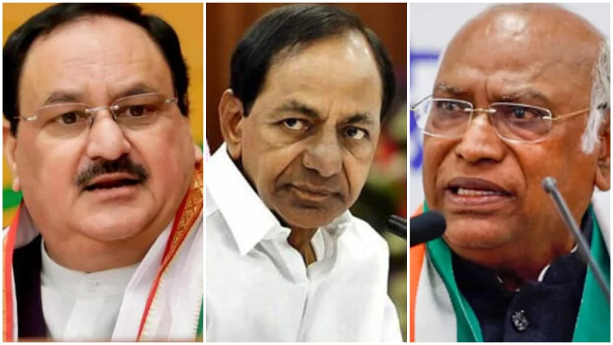 BJP election campaign weakened in Telangana BRS may get lead Congress cornered
