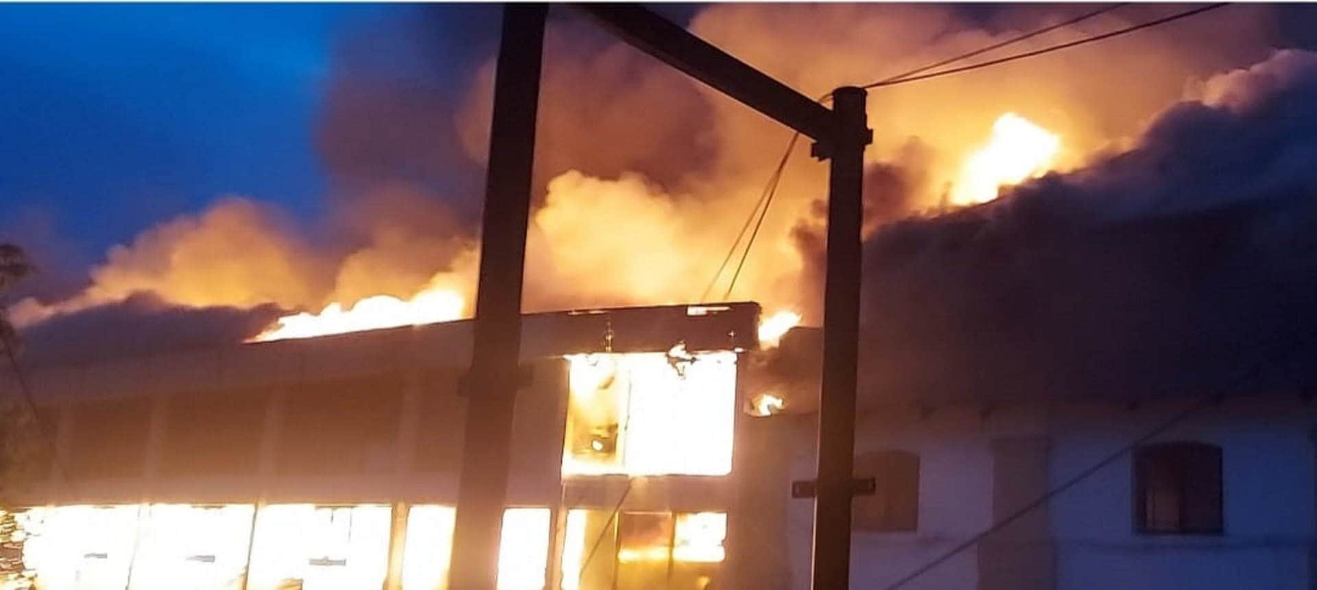 Mussoorie Fire News Fire breaks out at The Rink hotel Mussoorie vehicles burnt Watch photos