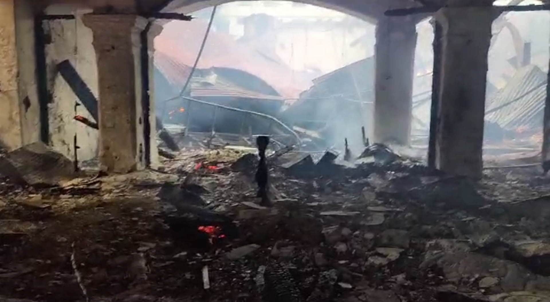 Mussoorie Fire News Fire breaks out at The Rink hotel Mussoorie vehicles burnt Watch photos