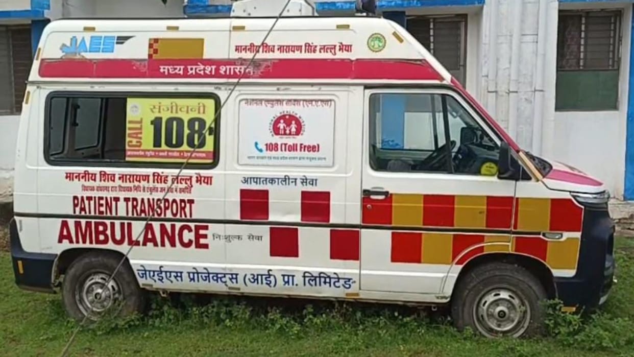 Umaria News Community Health Center ambulance broke down