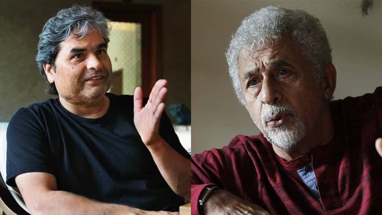 Vishal Bhardwaj thought not to work with Naseeruddin Shah again due to his anger but actor talent pulls him