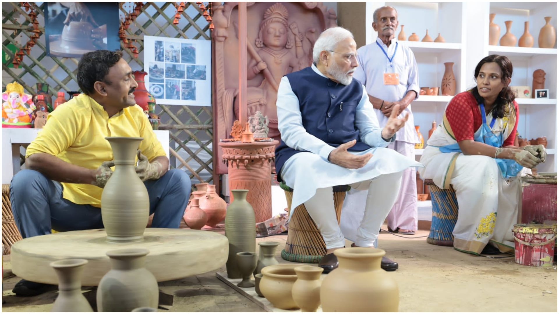 Vishwakarma Scheme Prime Minister Narendra Modi meets eighteen vishwakarmas