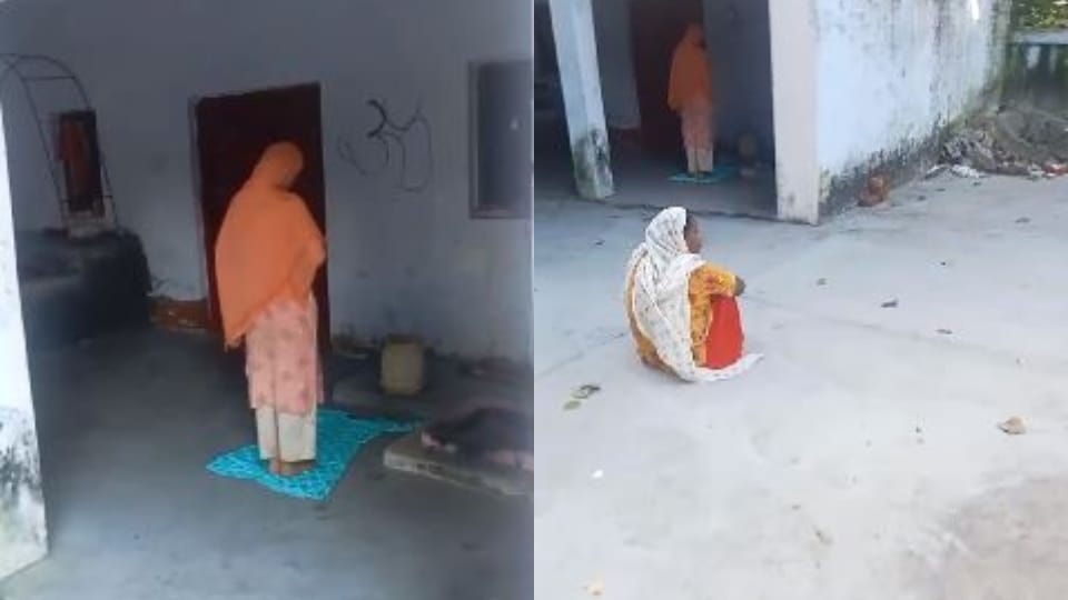 Women offering namaz in the temple caught by villagers in Bareilly