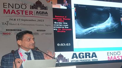 Doctors lectures at Indian Association of Gynecological Endoscopists workshop on infertility