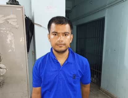 बांग्लादेशी नारगिक को पुलिस ने गिरफ्तार कर लिया।
