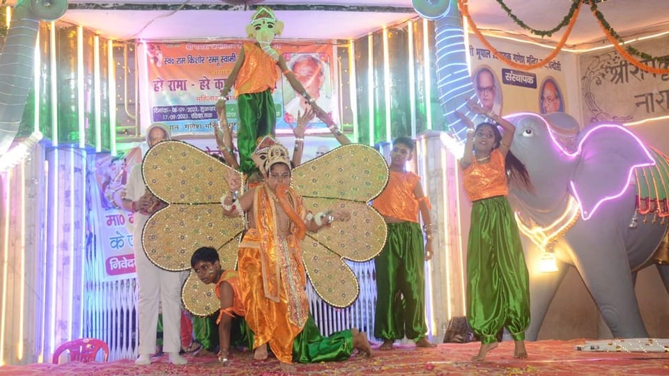 Chandausi Ganesh Chauth fair inaugurated by five religious leaders, route diverted