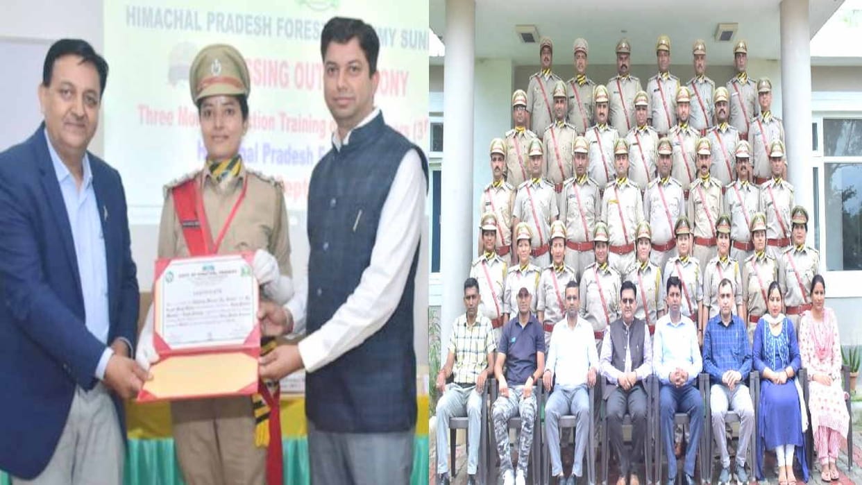 State gets 31 Deputy Forest Officers, convocation ceremony held at Sundernagar Academy