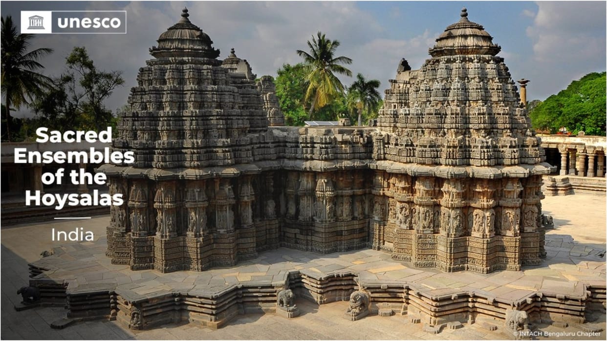 Sacred Ensembles of the Hoysalas group of Hoysala temples in Karnataka inscribed on UNESCO World Heritage List
