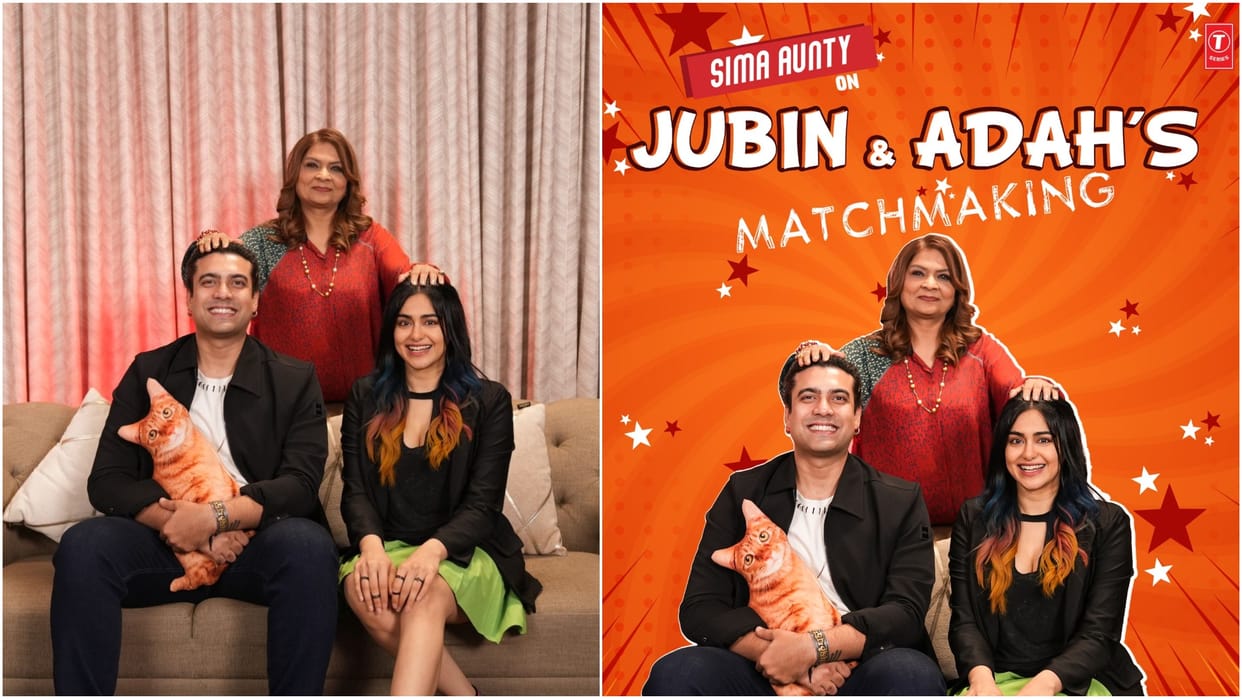 Sima Taparia unites with Jubin Nautiyal and Adah Sharma for a fun Raabta matchmaking magic
