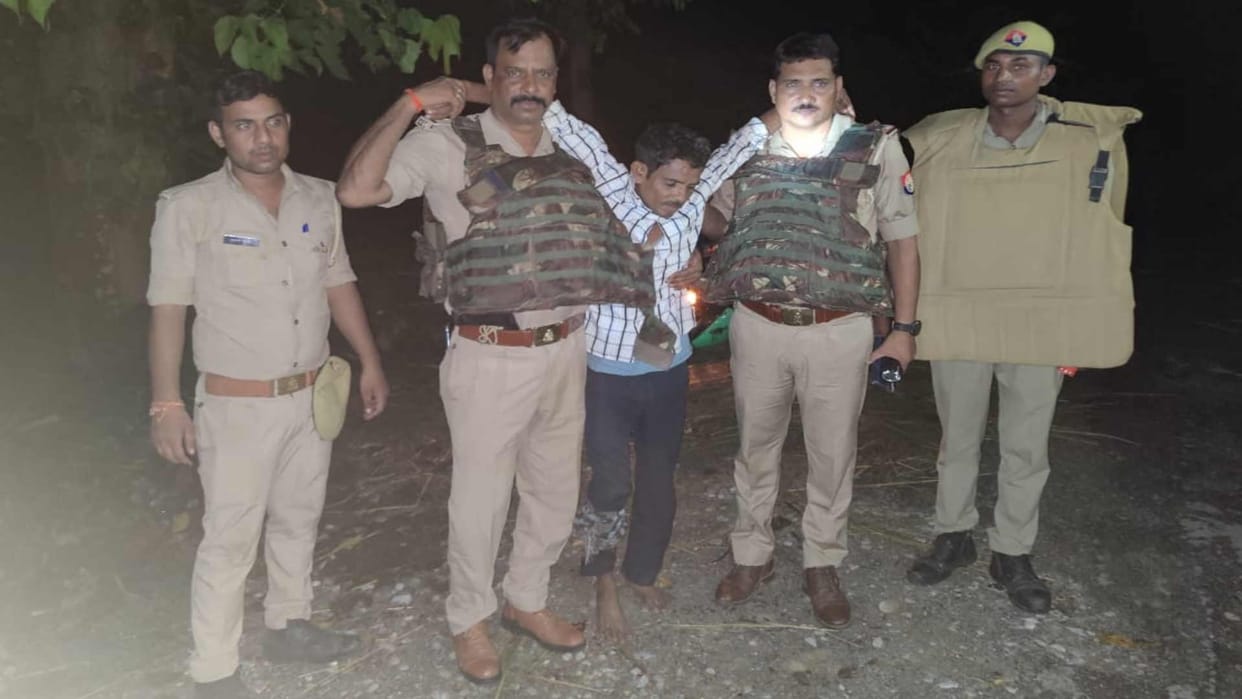 Animal smuggler shot in encounter reward was Rs 25 thousand Arrested in kushinagar