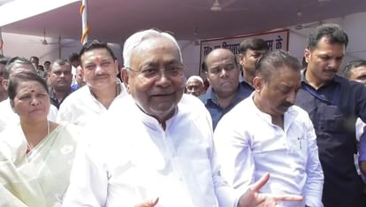 women reservation : Bihar CM Nitish Kumar with PM Narendra Modi on women reservation bill in hindi news