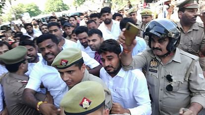 Mihir Bhoj controversy: Yatra even after police ban, report against 37 named and 75 unidentified