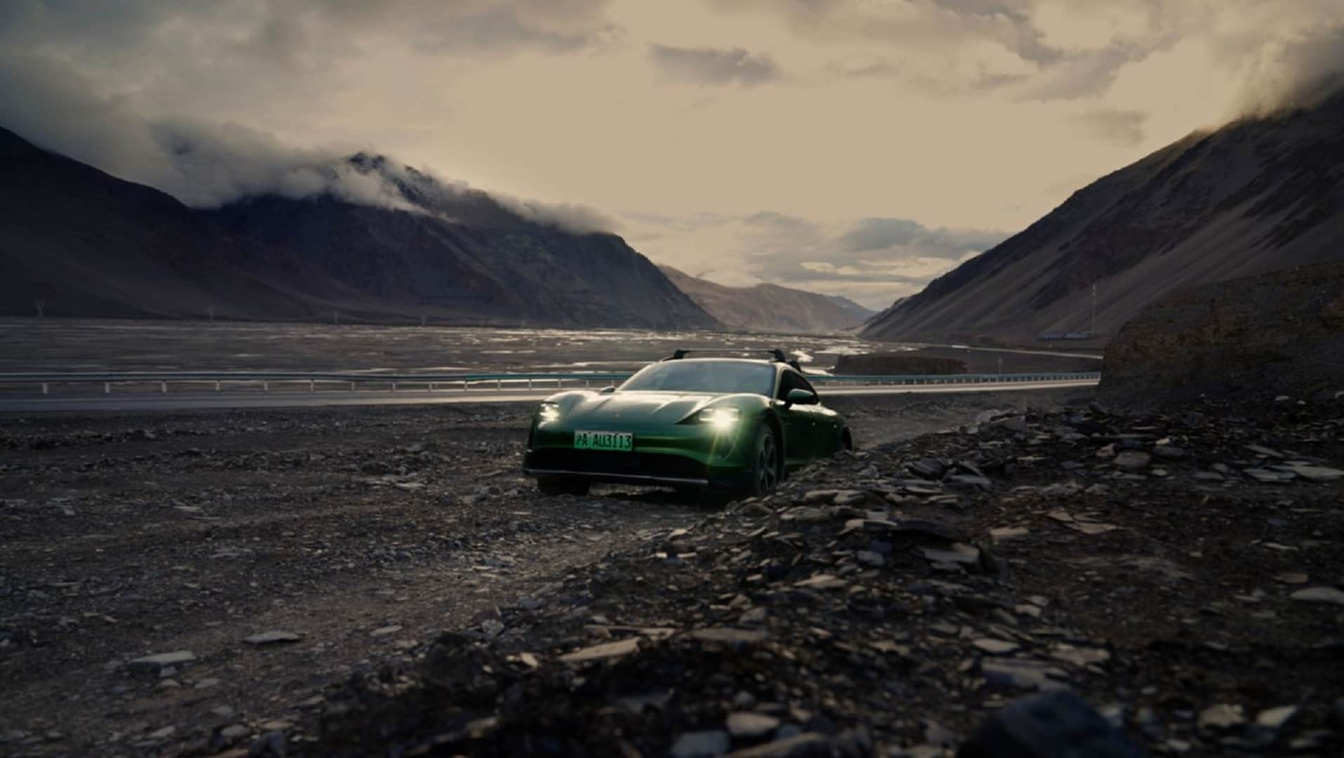 This car makes new Guinness World Record title for greatest altitude change by an electric car