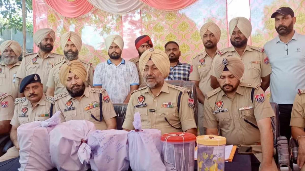 Five arrested with six KG of heroin in Kapurthala