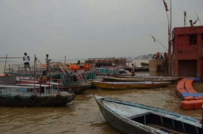 Weather patterns changed due to rain in Varanasi: relief from heat, but water level of Ganga rises again