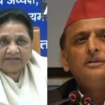 बसपा सुप्रीमो मायावती व सपा अध्यक्ष अखिलेश यादव।