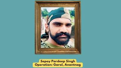 Anantnag encounter: lg manoj sinha Lt Gen Upendra Dwivedi paid homage to Sep Pardeep Singh