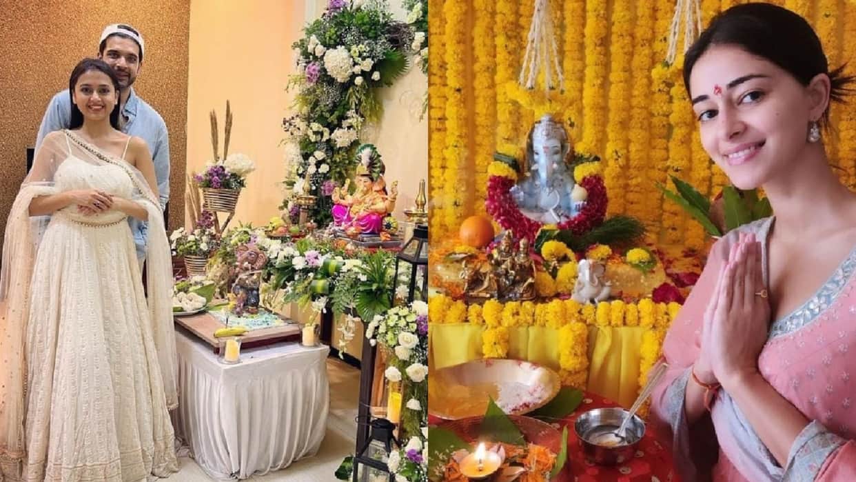 Ganesh Chaturthi 2023 Popular celebs Shilpa Shetty Ananya Panday Sonu Sood celebrate Ganpati festival today