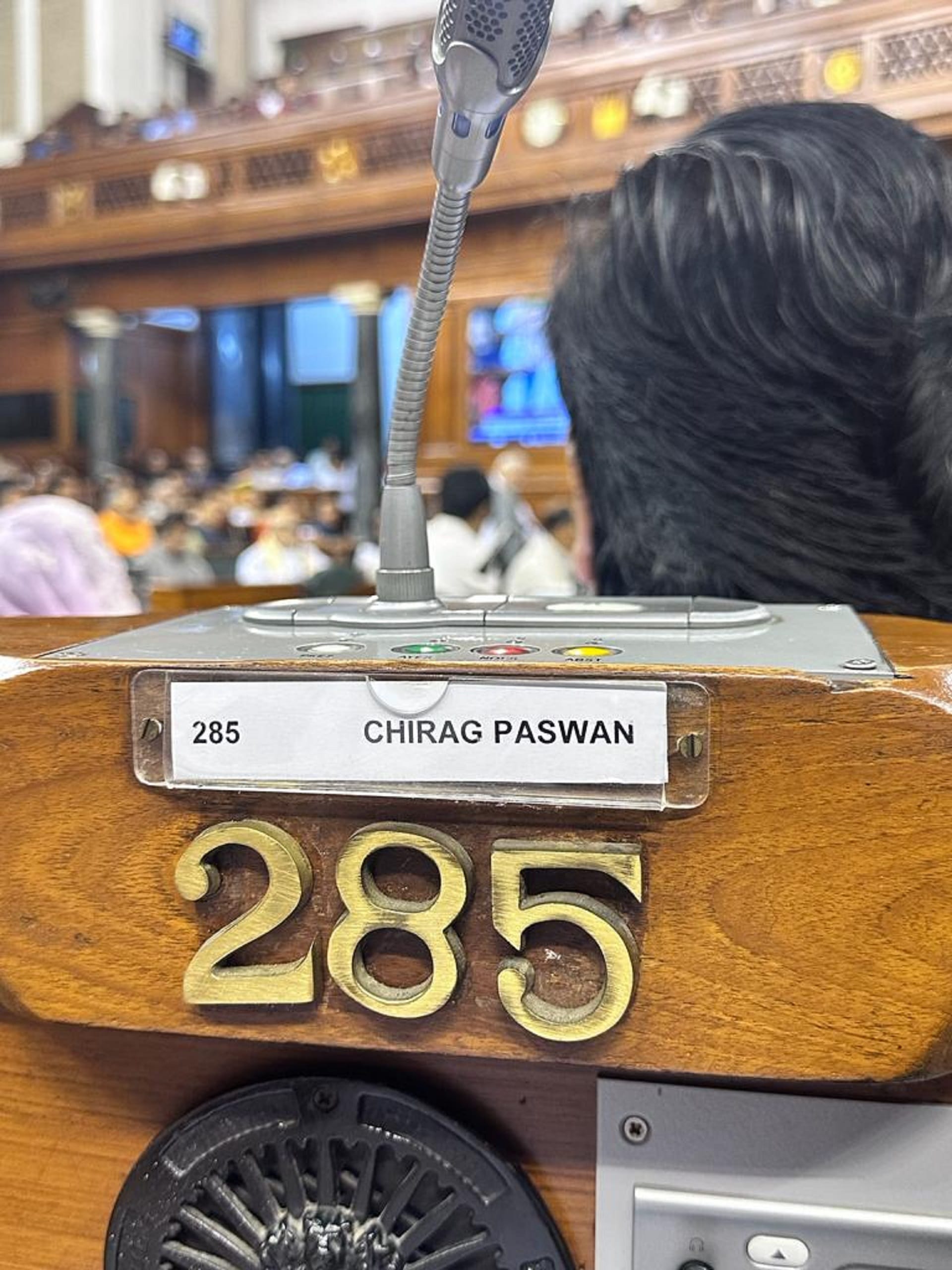 Memorable moments: MPs captured the memories of the old Parliament in their mobile by taking selfies