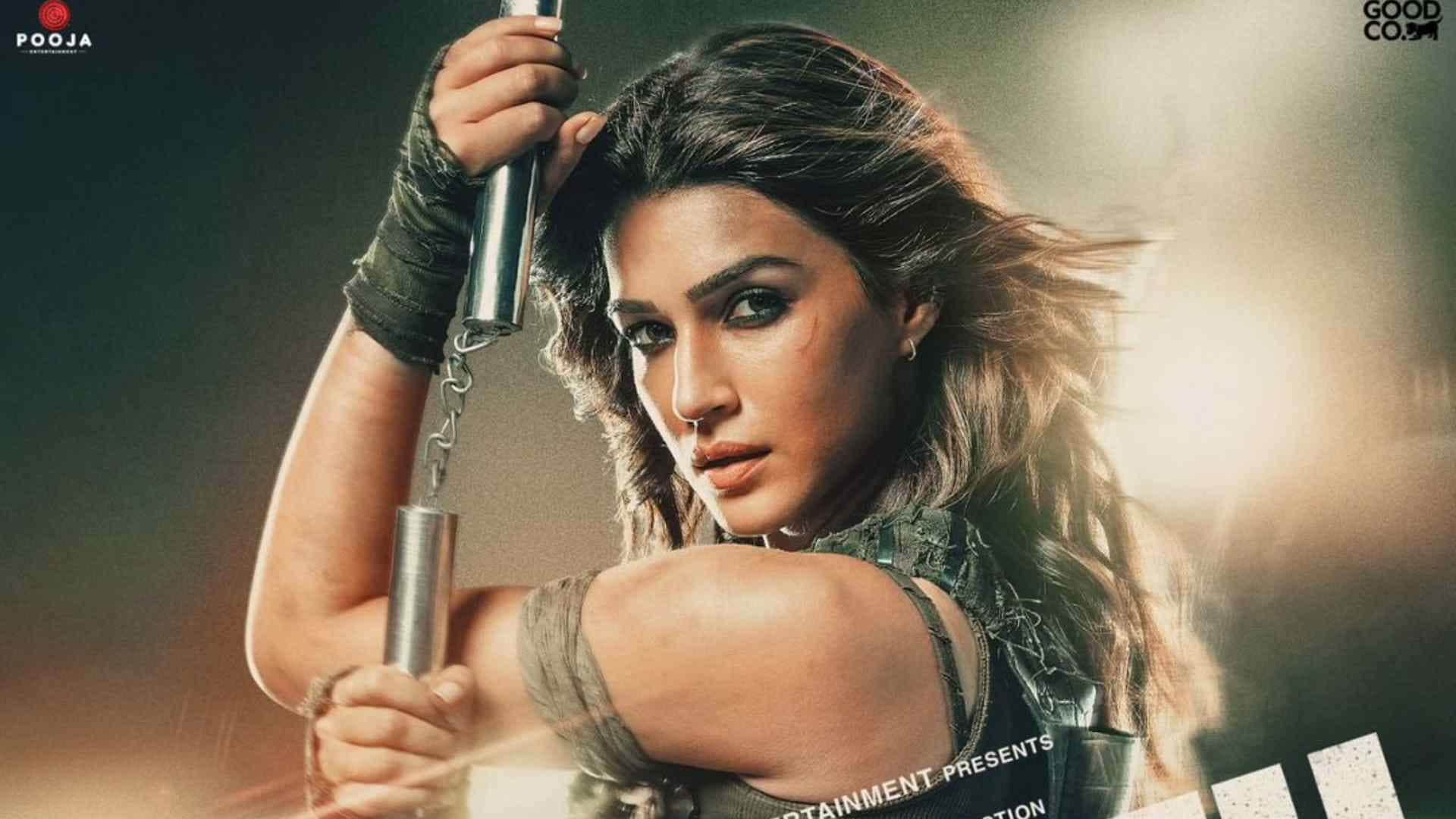 Actress seen doing Stunts in Upcoming movies Kangana Ranaut Tejas Kriti Sanon Ganapath Katrina Kaif Tiger 3